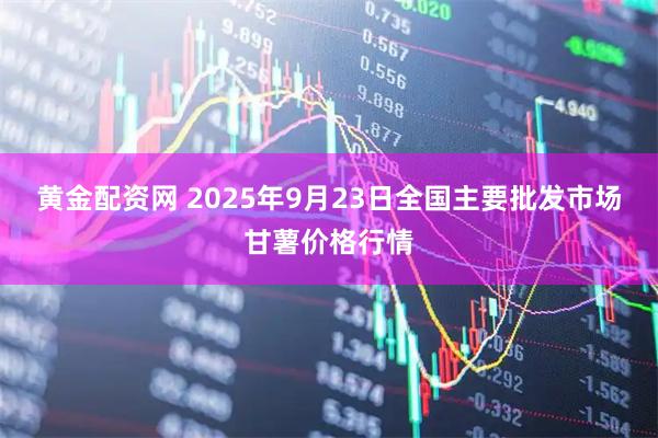 黄金配资网 2025年9月23日全国主要批发市场甘薯价格行情